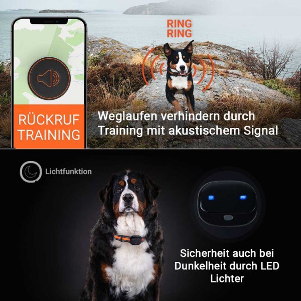 Anwendungsgebiete PET Finder 4G schwarz PAJ GPS Tracker